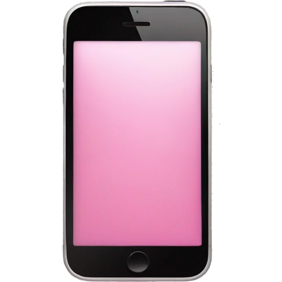 pink iphone emoji