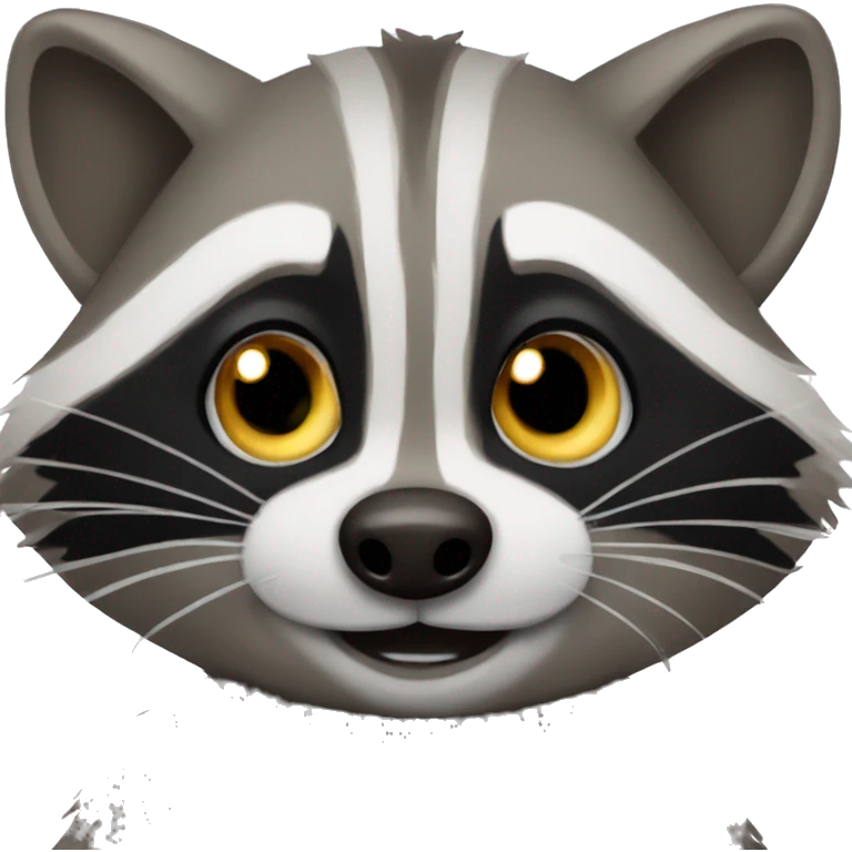 Raccoon buddies  emoji