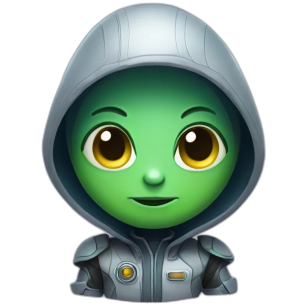 cute alien emoji emoji