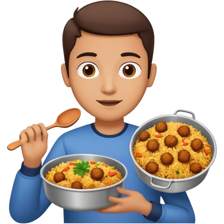 i want an emoji of biriyani delivery emoji
