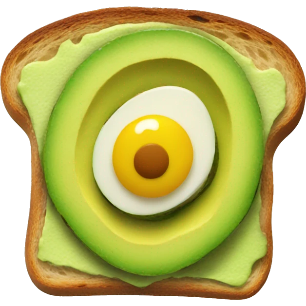 Avocado toast  emoji