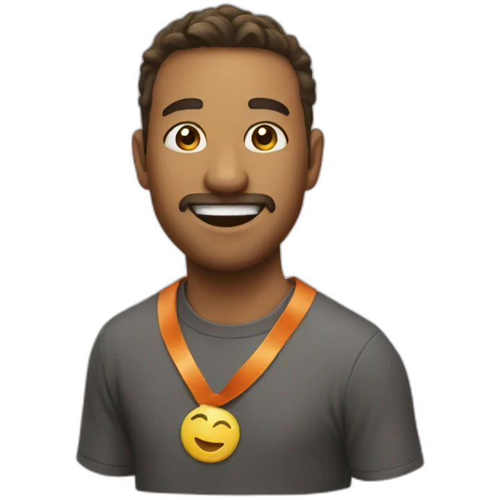 winning a challenge emoji