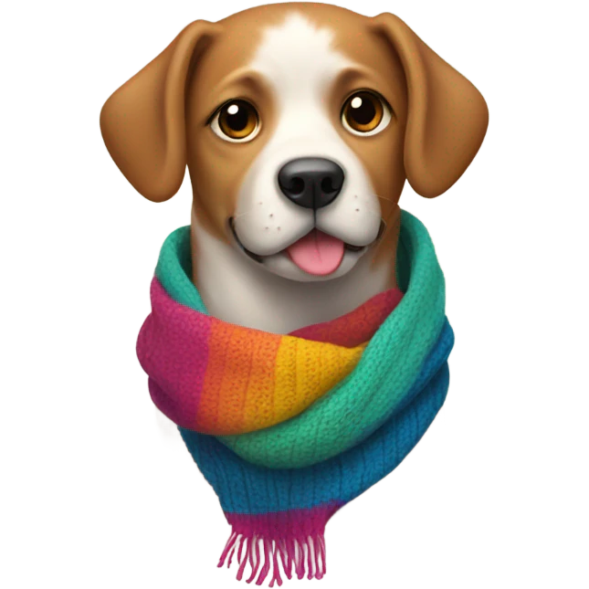 Dog with clothes emoji