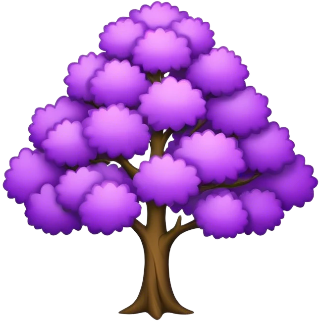 purple tres emoji