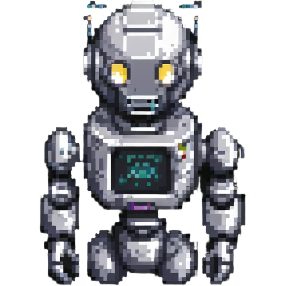 dystopian robot emoji