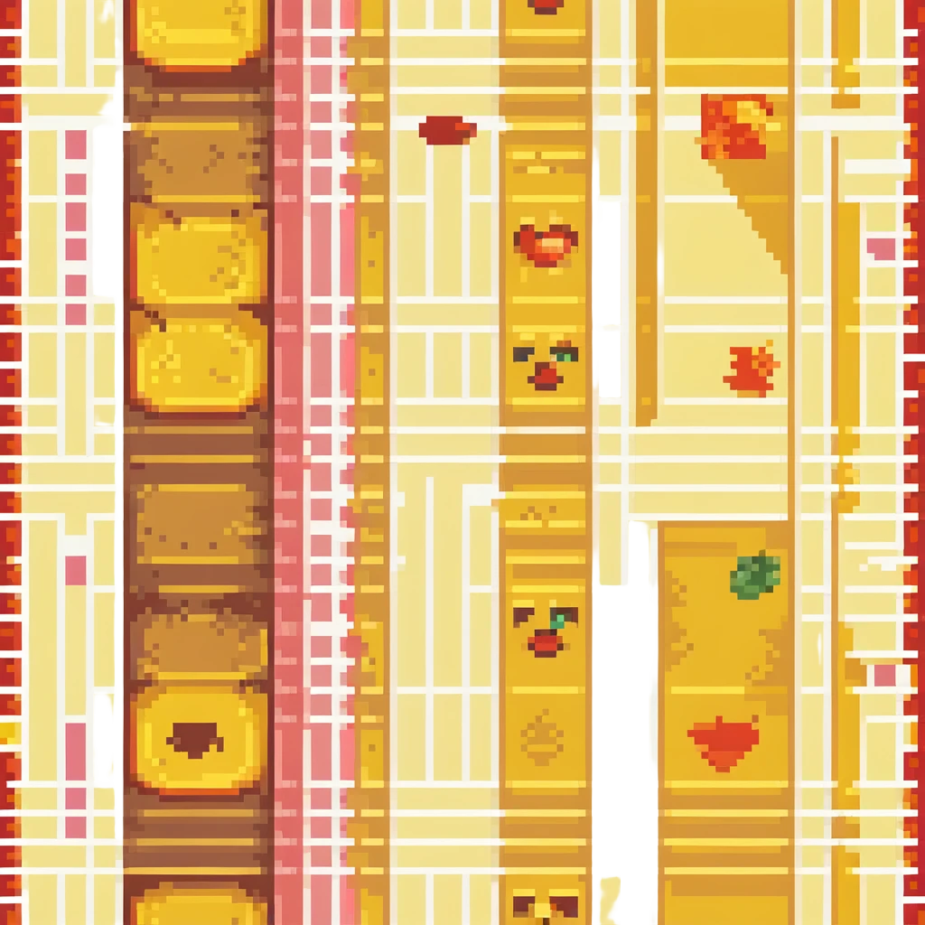 Minecraft report emoji, pixel art style, blocky, yellow and red colors, inspired by Minecraft game emoji