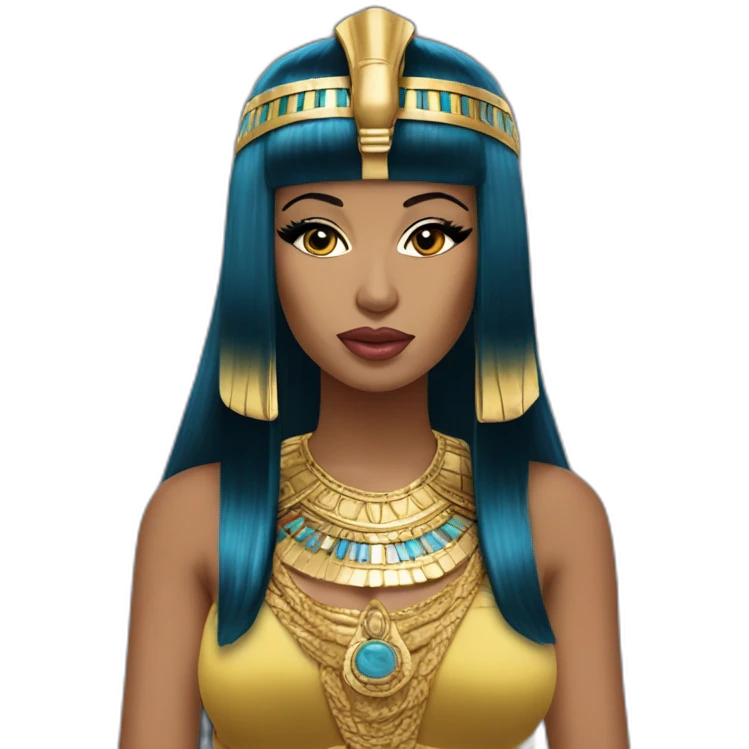 Cleopatra Niki minaj emoji