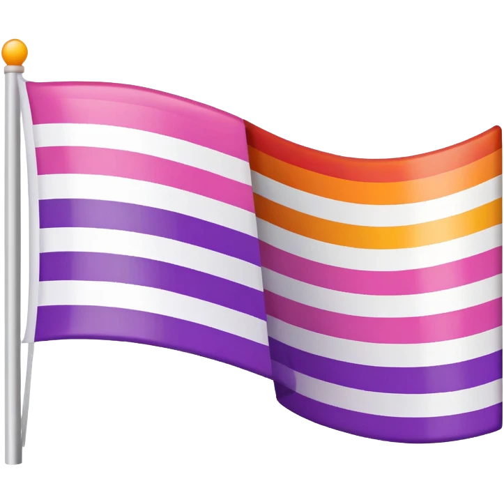 Lesbian flag emoji