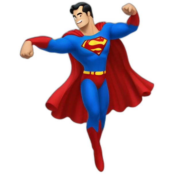 Superman dancing flamenco emoji