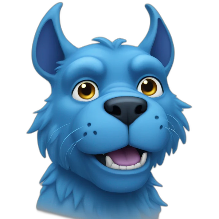 blue beast emoji