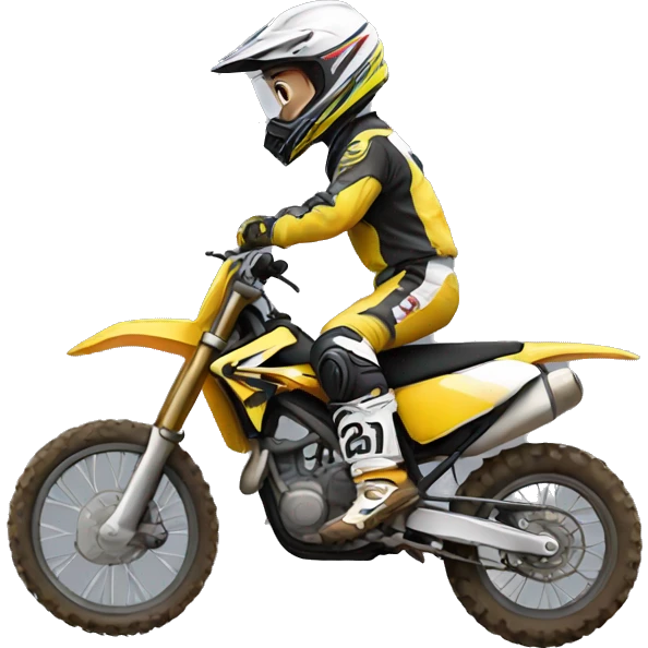 Motocross emoji