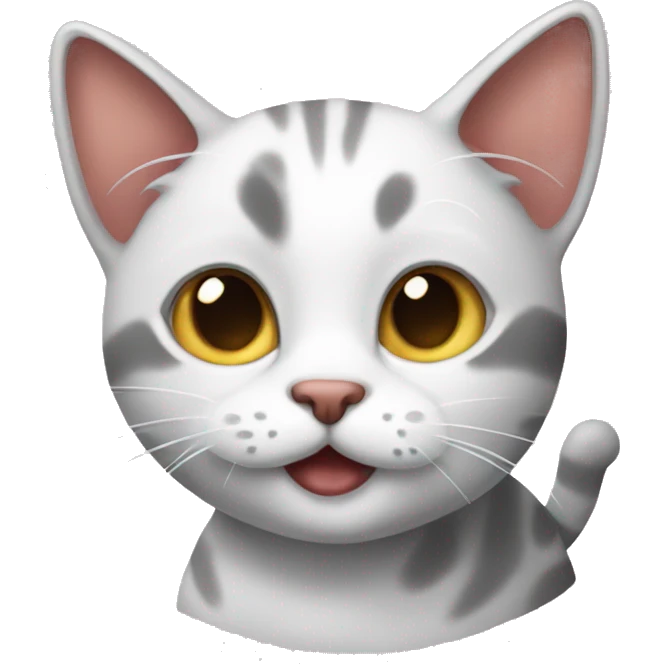i love cat :) emoji