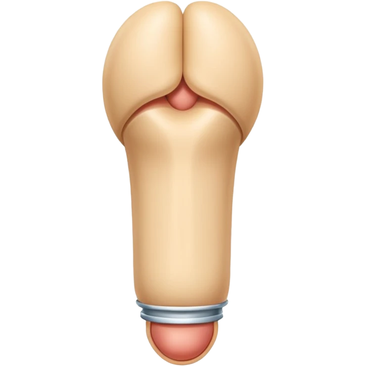 Anatomically correct penis emoji
