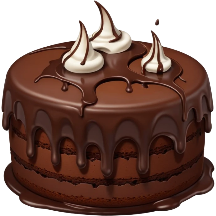 melted destroyed cake emoji