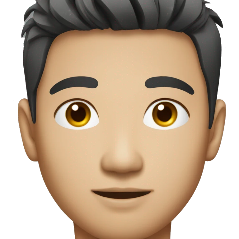 beauty asian guy emoji