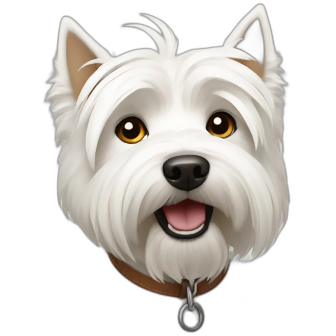 west highland white terrier emoji