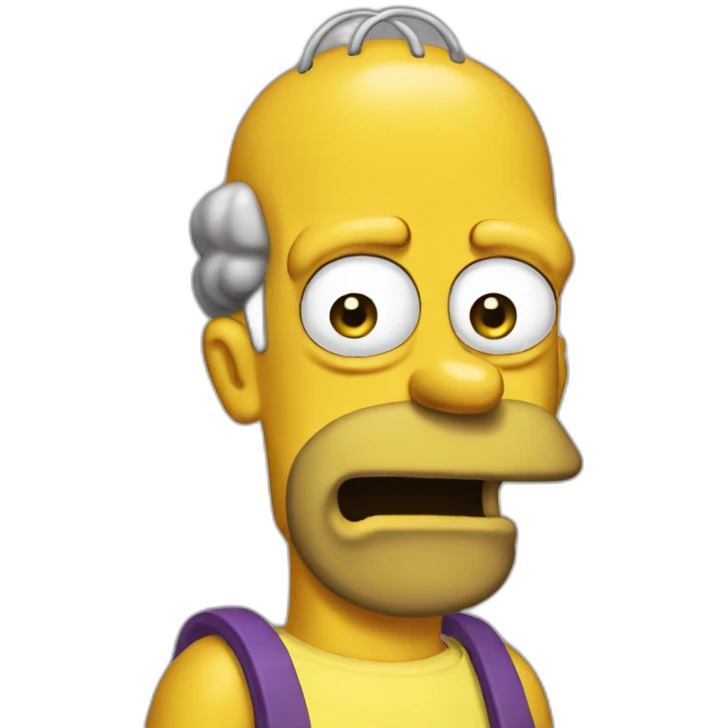 Homer simspson emoji