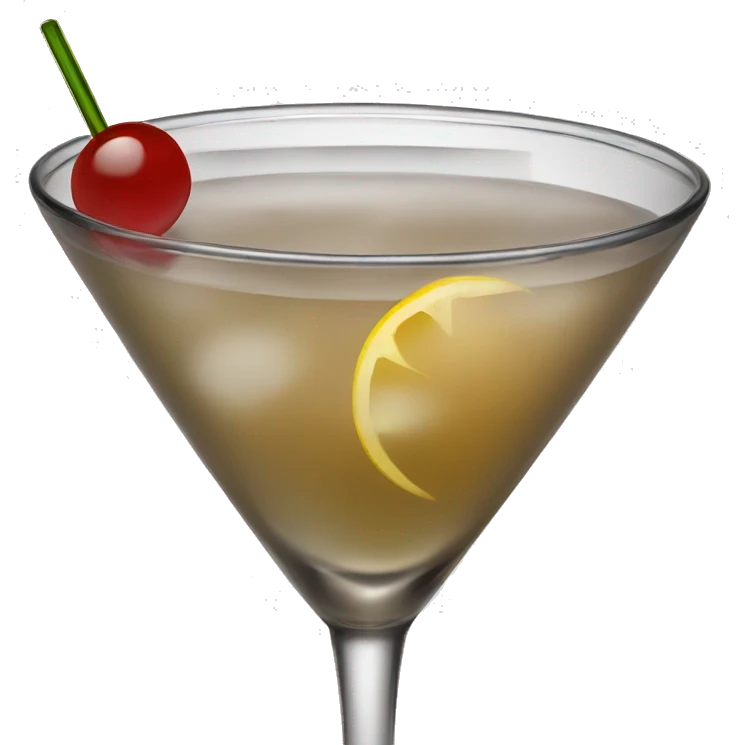 Pornstar Martini drink emoji