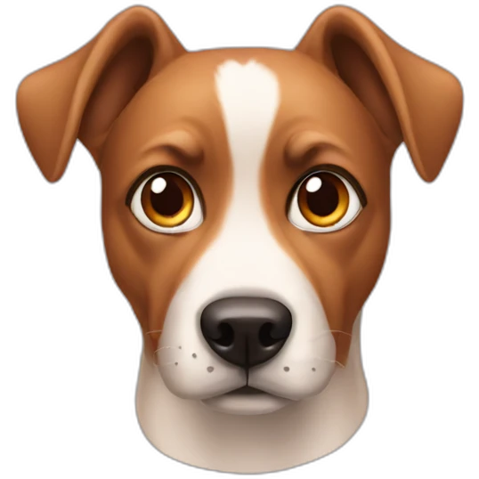 Dog hearteyes emoji