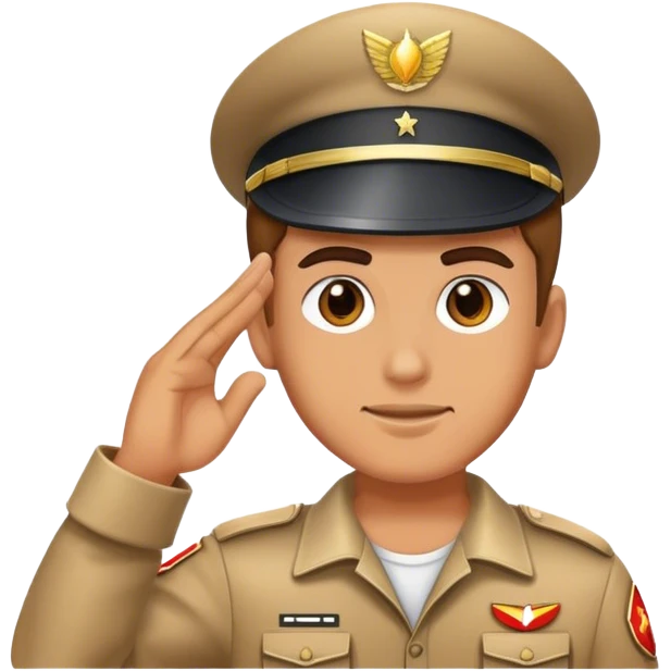 Gamer saluting  emoji