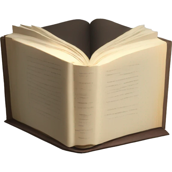 Book in augmented reality emoji