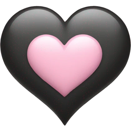 light pink heart emoji