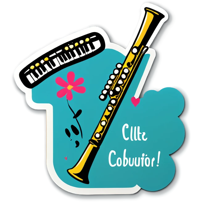 Congratulations flute emoji