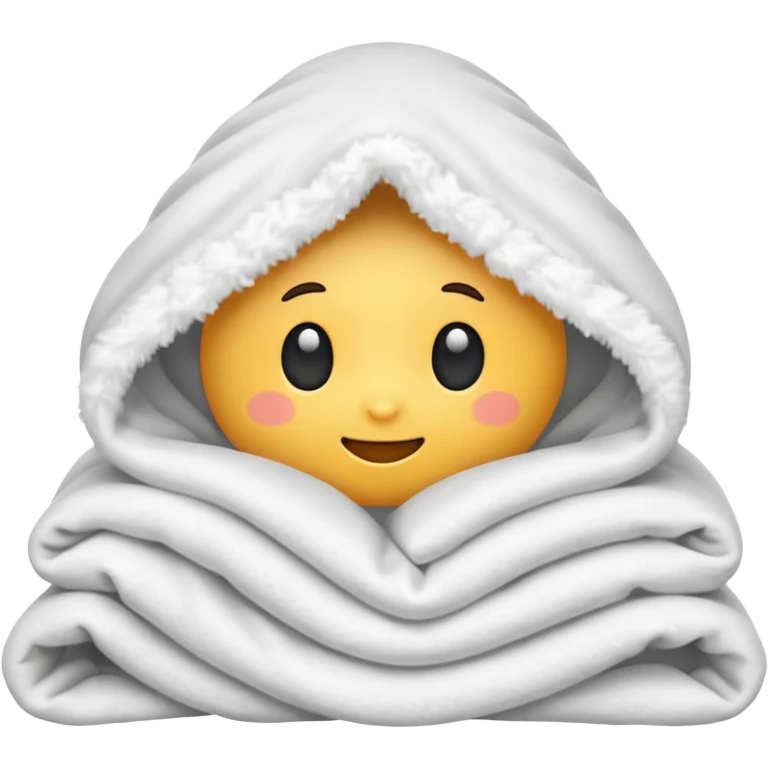 Something under the blanket emoji