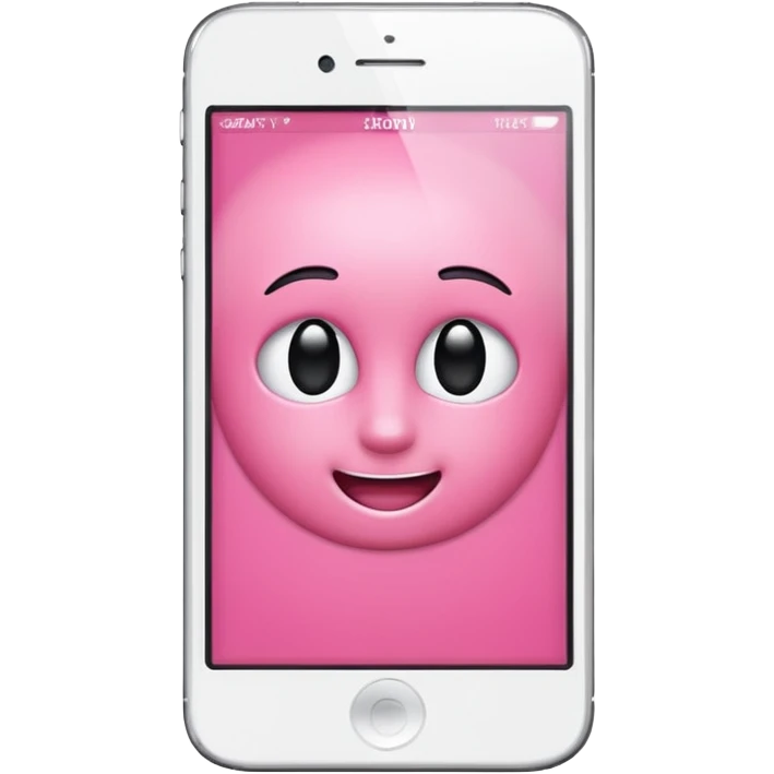 17 айфон розовый emoji