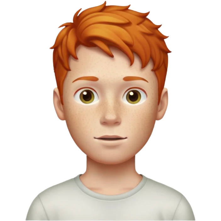 ginger boy  emoji