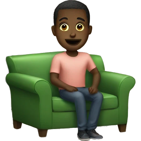 a nigerian living room emoji