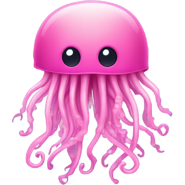Pink Jellyfish hoodie  emoji