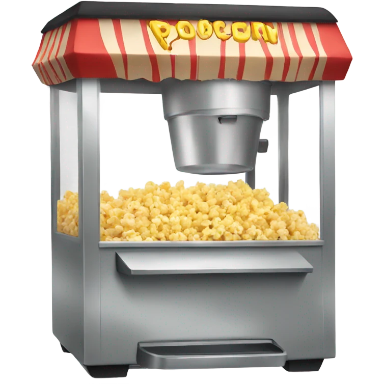 Popcorn machine emoji