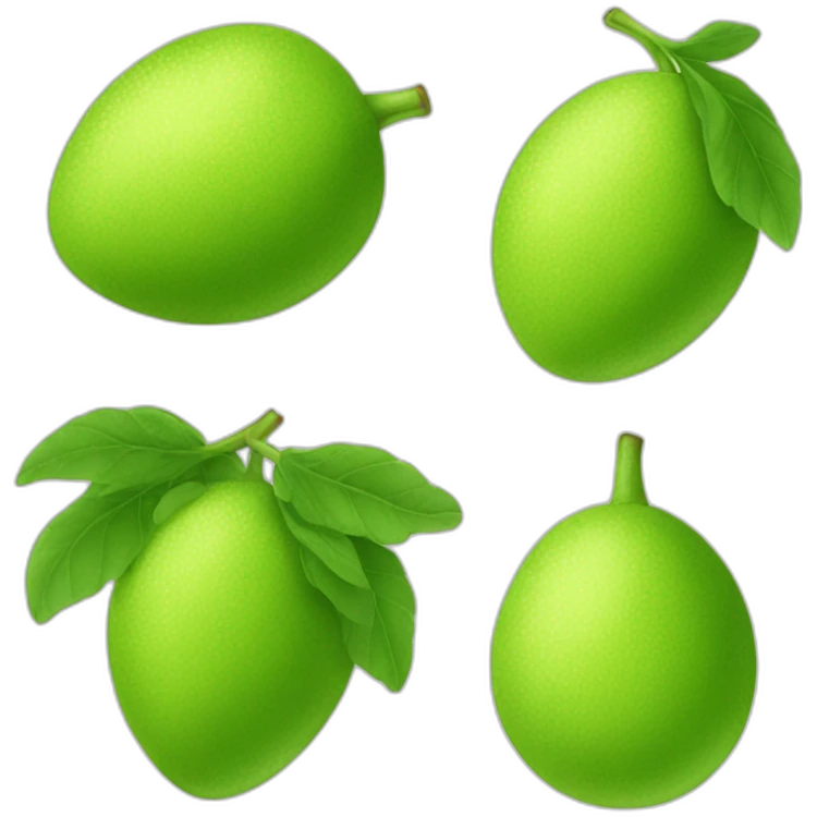 chartreuse verte emoji