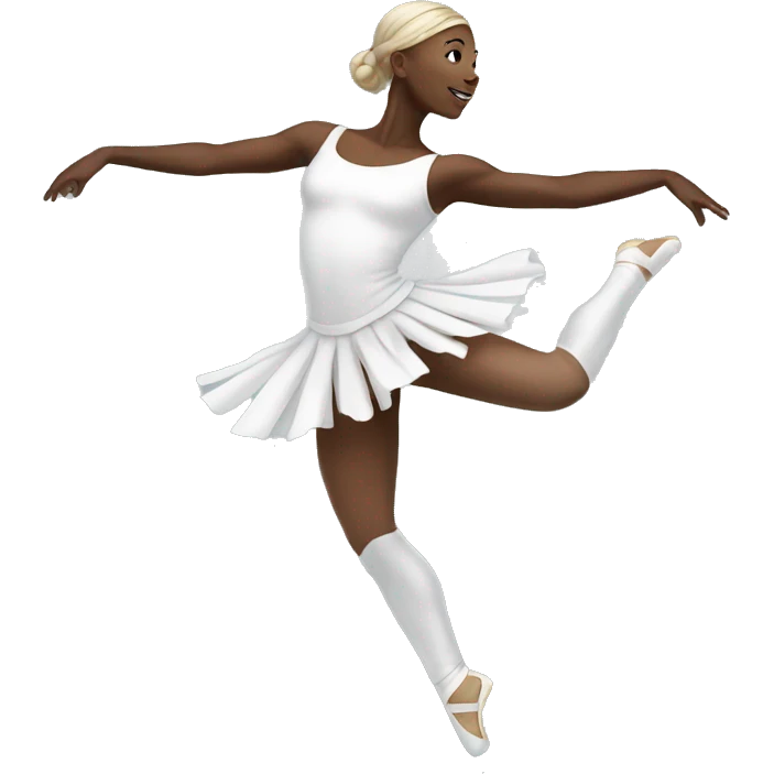 white dancer emoji