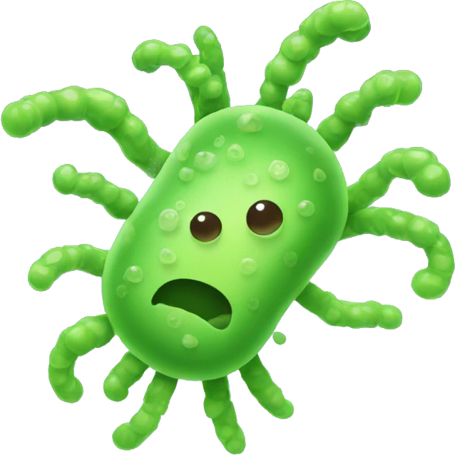 bacteria emoji