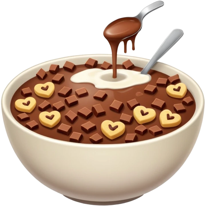 Cereal Chocolate Flavour emoji