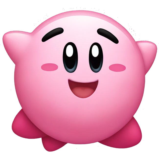 happy kirby emoji