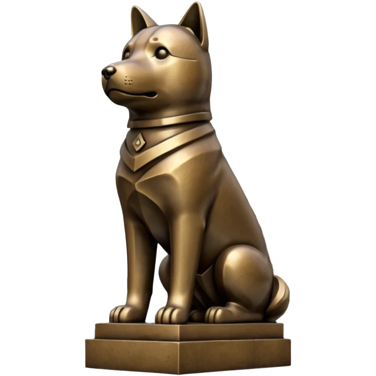 Shibuya Hachiko statue emoji