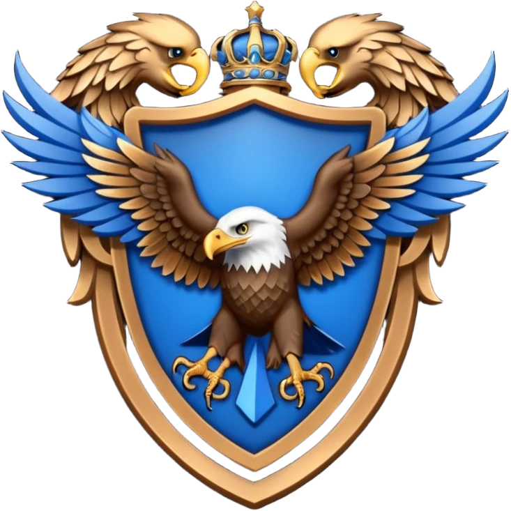Hogwarts Ravenclaw crest Eagle emoji