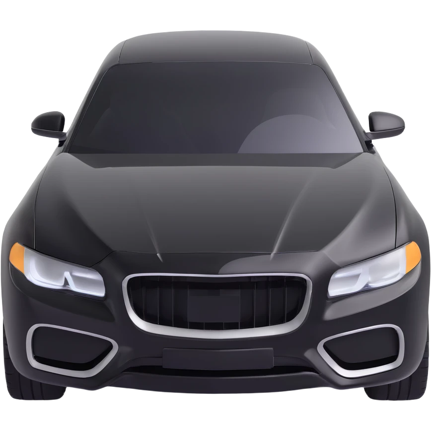modern and clean glossy black car with a light gray or transparent curved film floating partially above and partially attached to the car, film has a subtle reflective edge, part of the film is still unrolled emoji