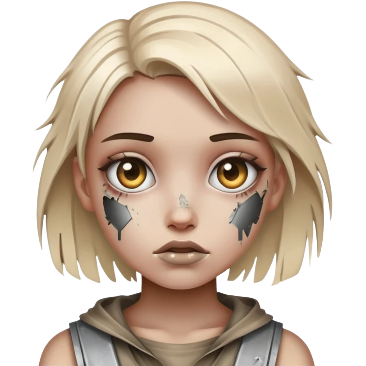a girl that is made of trash  emoji