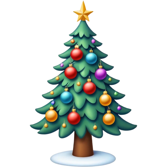  White christmas tree emoji