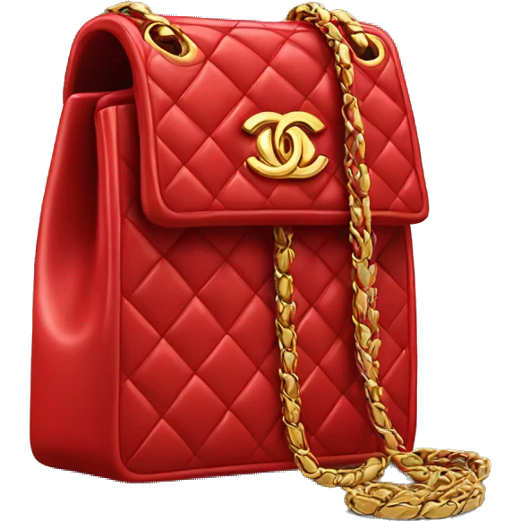 Chanel bag Red emoji