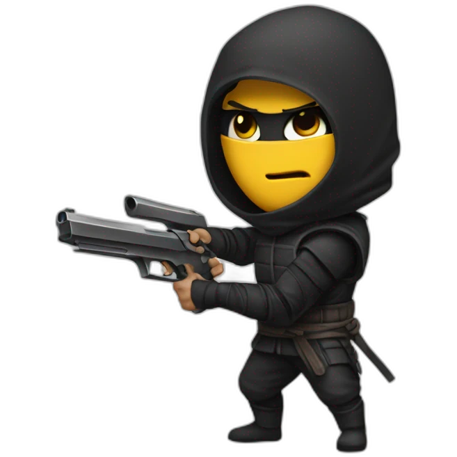 Moneygun Ninja emoji
