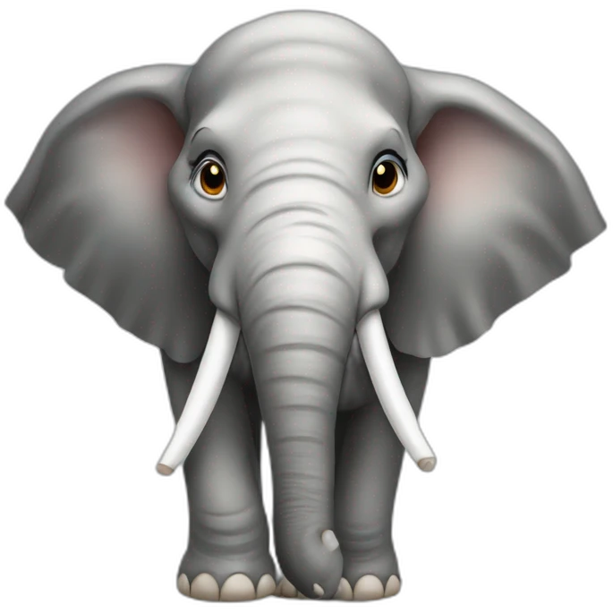 crazy-elephant emoji