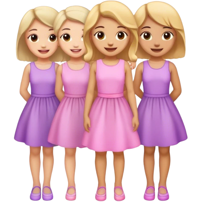 Girly girls  emoji