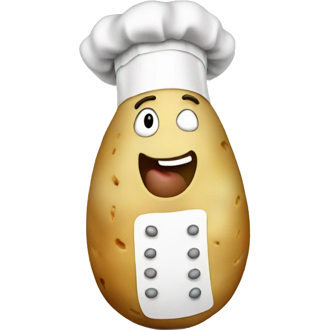 Cooking potato  emoji