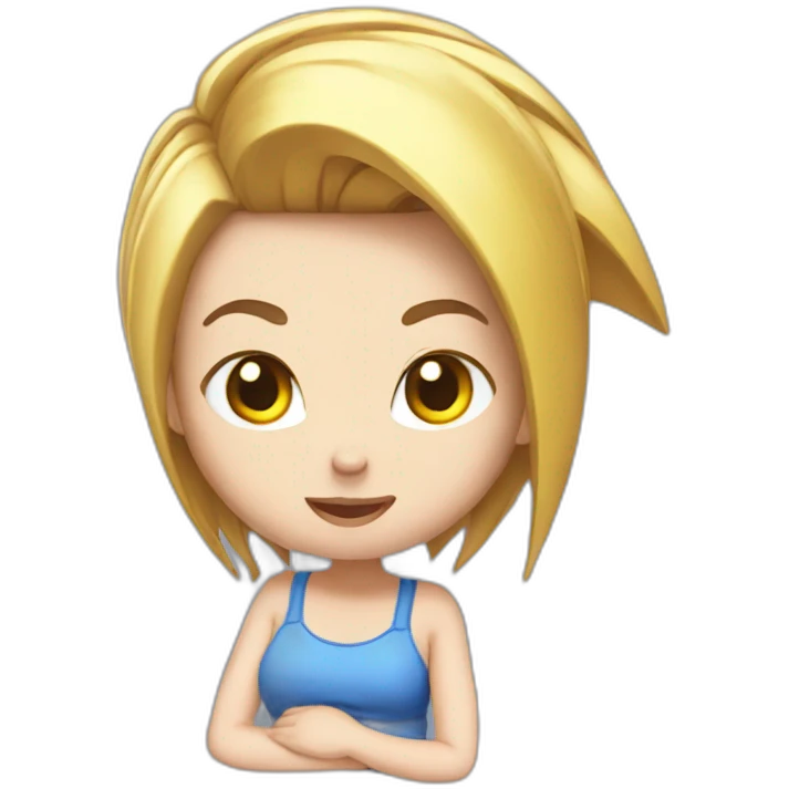 Pregnant-sonic-the-hedgehog emoji