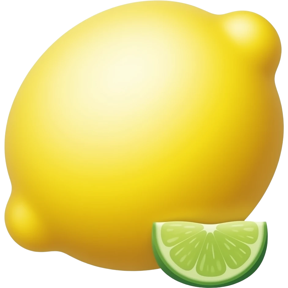 Lemonade juice emoji